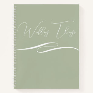 Wedding Planning Notebook Client Gift w/ Logo