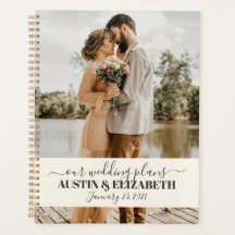 Wedding Planning Notebook Personalised Planner