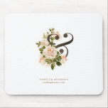 Wedding Planning Romantic Peach Rose Ampersand Mouse Mat<br><div class="desc">Wedding Planning Romantic Peach Rose Ampersand Mouse Pad - Wedding Planners romantic soft peach blush roses design</div>