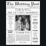 Wedding Post program<br><div class="desc">Wedding Post programs are a timeless keepsake for any wedding.</div>