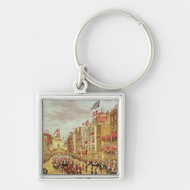 Wedding Procession of Edward, Prince of Wales Key Ring (Front)