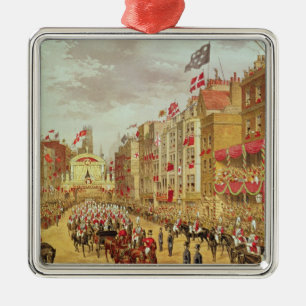 Wedding Procession of Edward, Prince of Wales Metal Tree Decoration