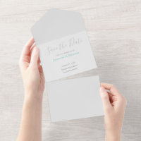Wedding Professional Design Modern Save the Date