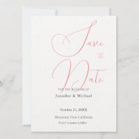 Wedding Professional Minimalist Plain Modern