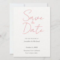 Wedding Professional Minimalist Plain Modern