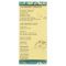 Wedding Program - Turquoise & Gold Shimmer Floral