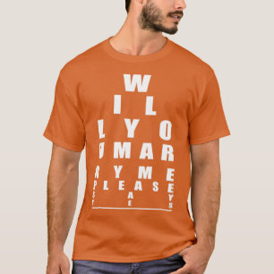 Wedding Proposal Gift Will You Marry Me T-Shirt
