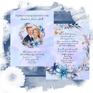 Wedding Reception After Party Celebration  Card
