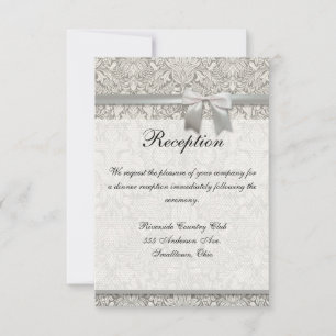 Wedding Reception customisable invitation template