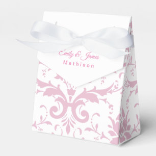 Wedding Reception Favour Boxes Pink Coronation