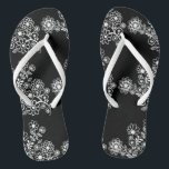 Wedding Reception Flip Flops | Customise Colour<br><div class="desc">A cute guest favour addition to your destination beach or poolside wedding reception! Let your lady guests dance the night away in these comfortable "dancing shoes" flip flops. Place the flip flops in a basket beside the dance floor. Sample colour is shown in black and white -click "customise it" to...</div>