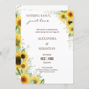 Wedding Reception Invitation