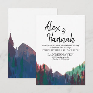 Wedding Reception Only Invitation