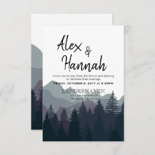 Wedding Reception Only Invitation