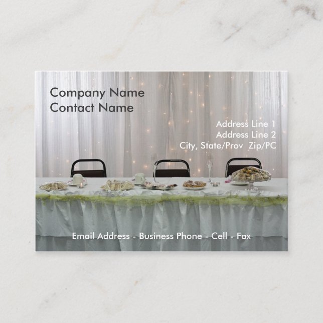 Wedding Reception Seating card template (Front)