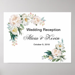 Wedding Reception Welcome Sign
