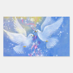 Wedding Rectangular Sticker