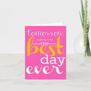 Wedding Rehearsal Dinner Thank You Card