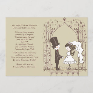 Wedding Rehearsal Invitation