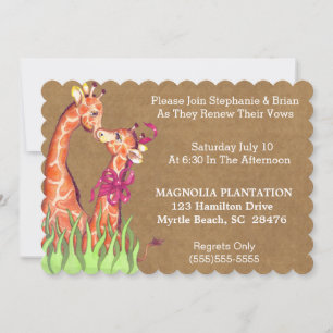 Wedding Renewal Invitation