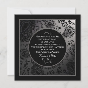 Wedding Renewal Invitations