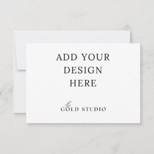 Wedding Response card RSVP Template (3.5 x 5 inch)