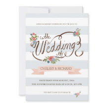 Wedding Ribbon - Blue