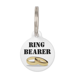 Wedding Ring Bearer Pet Tag