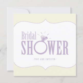 Wedding Ring Bridal Shower invitation