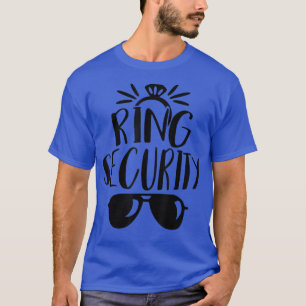 Wedding Ring Security Boy Girl Ring Bearer Wedding T-Shirt