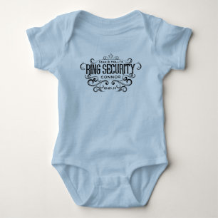 Wedding Ring Security Bridal Party Baby Bodysuit