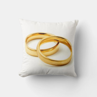Wedding rings cushion