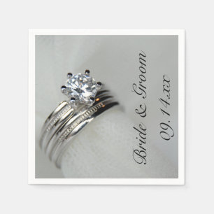Wedding Rings Napkin