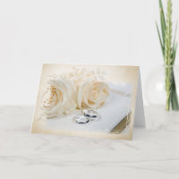 Wedding Rings on Bible