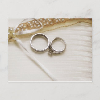 Wedding Rings Postcard