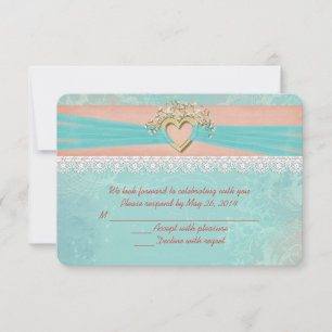Wedding Romance RSVP Card
