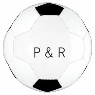 Wedding romantic partner add couple initial letter football