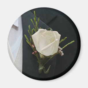 Wedding Rose Magnet