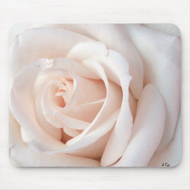 Wedding Rose Mouse Mat (Front)