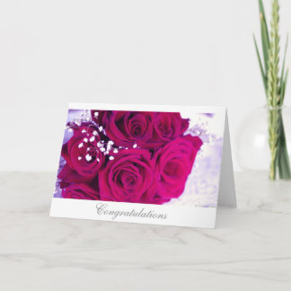 Wedding Roses Card