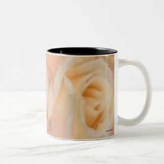 Wedding Roses Two-Tone Coffee Mug