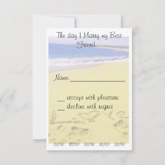 Wedding RSVP Card