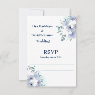 Wedding RSVP Card