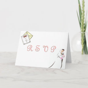 Wedding rsvp card