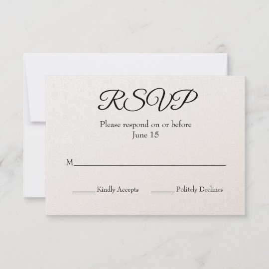 Wedding Rsvp Card Uk