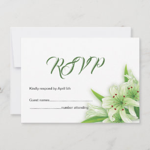 Wedding RSVP Card