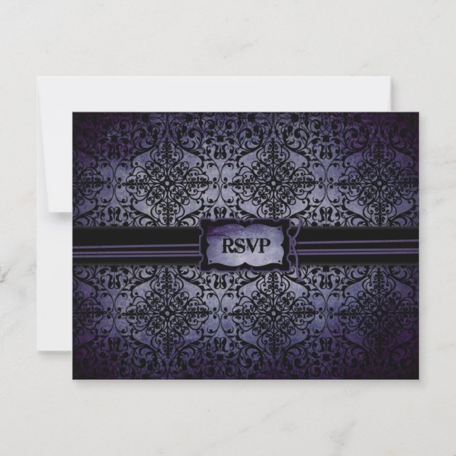 Wedding RSVP Card A2 (Front)