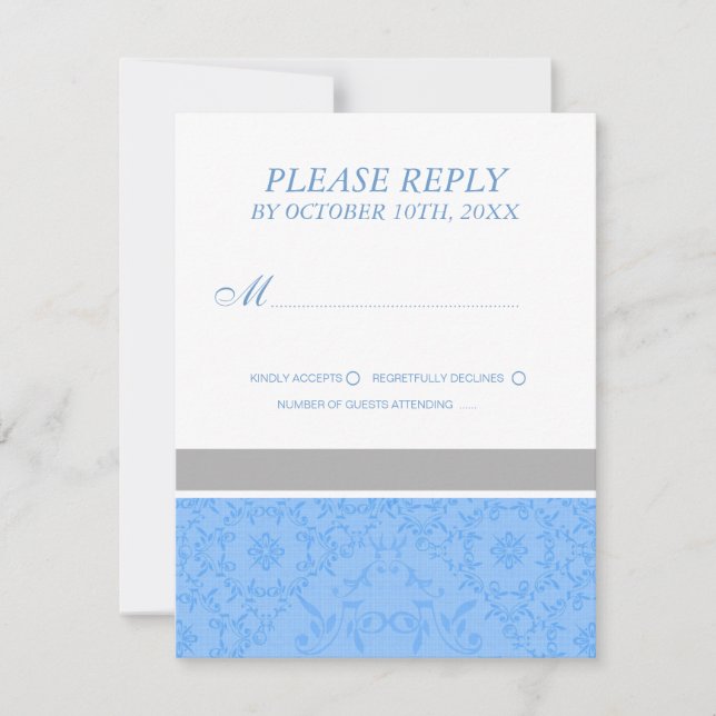 Wedding RSVP Cards (Front)