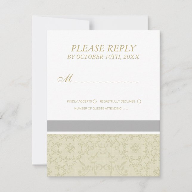 Wedding RSVP Cards (Front)