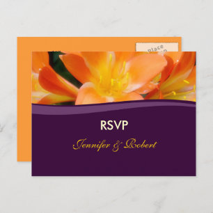 Wedding RSVP Postcard